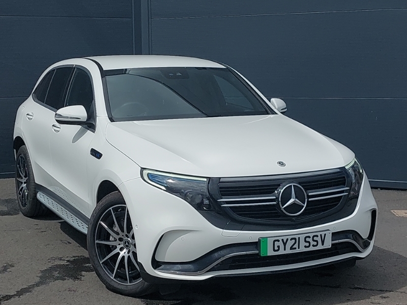 Compare Mercedes-Benz EQC Eqc 400 300Kw Amg Line 80Kwh GY21SSV White