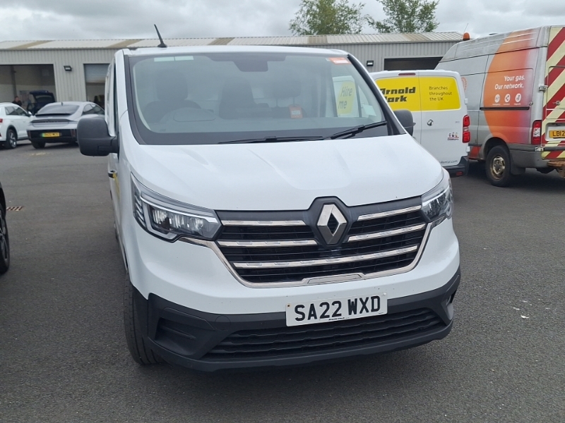 Compare Renault Trafic Ll30 Blue Dci 130 Business Van SA22WXD White