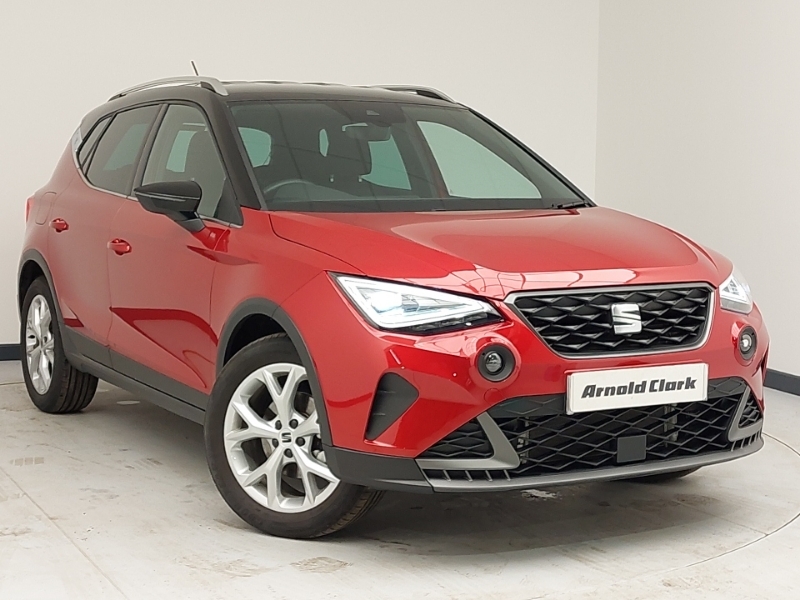 Compare Seat Arona 1.0 Tsi 110 Fr PX73YXH Red