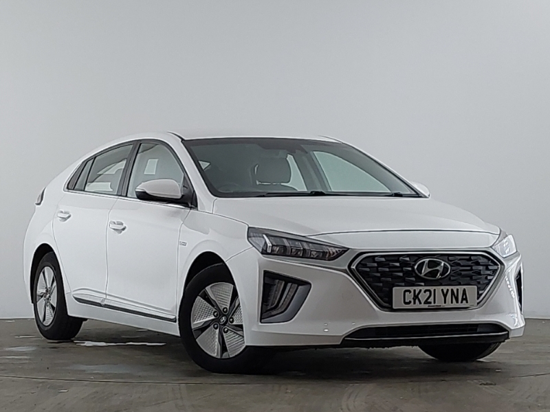 Compare Hyundai Ioniq 1.6 Gdi Hybrid Premium Dct CK21YNA White