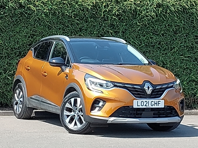 Compare Renault Captur 1.6 E-tech Phev 160 S Edition LO21GHF Orange