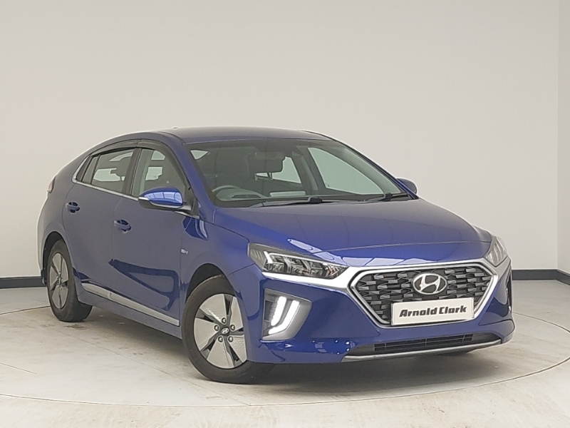 Compare Hyundai Ioniq 1.6 Gdi Hybrid Premium Dct ESZ5978 Blue