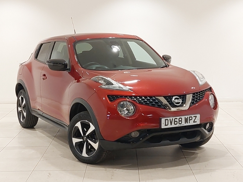 Compare Nissan Juke 1.6 112 Bose Personal Edition DV68WPZ Red