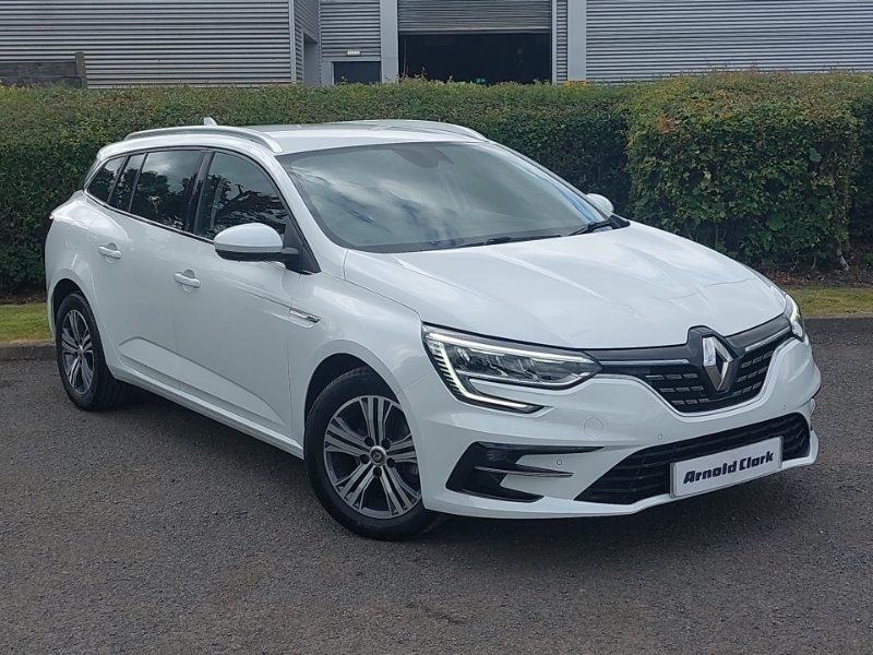 Compare Renault Megane 1.3 Tce Iconic SH21RJZ White