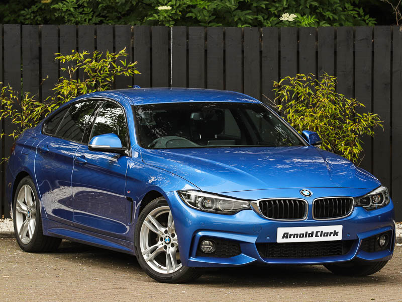 Compare BMW 4 Series 420I M Sport Professional Media YJ21PKR Blue