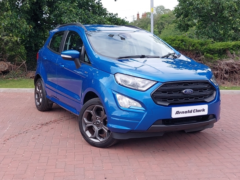Compare Ford Ecosport 1.0 Ecoboost 125 St-line GY21URC Blue
