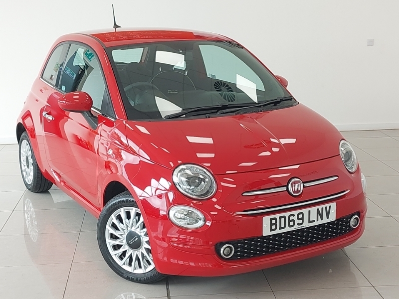 Compare Fiat 500 1.2 Lounge BD69LNV Red