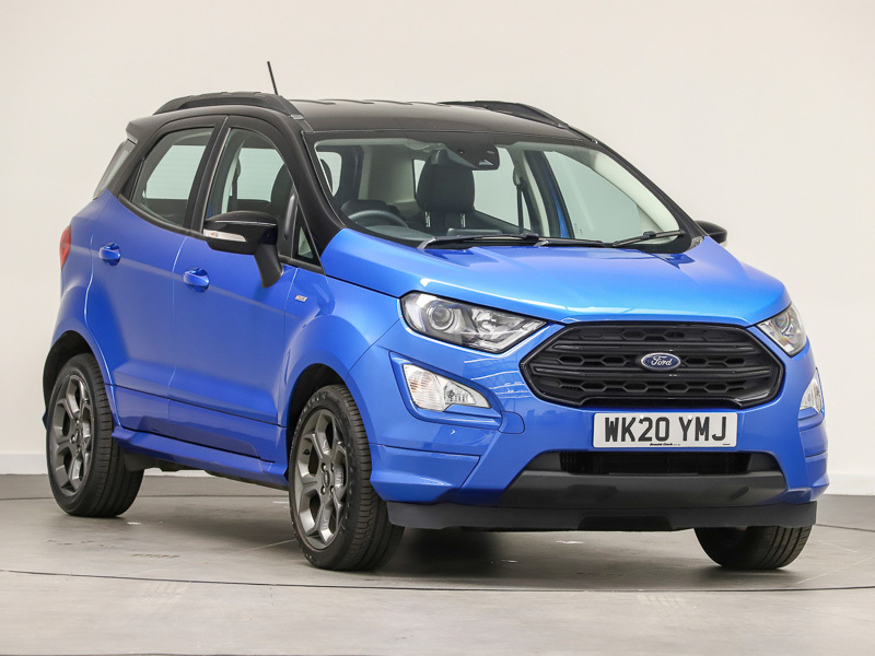 Compare Ford Ecosport 1.0 Ecoboost 125 St-line WK20YMJ Blue