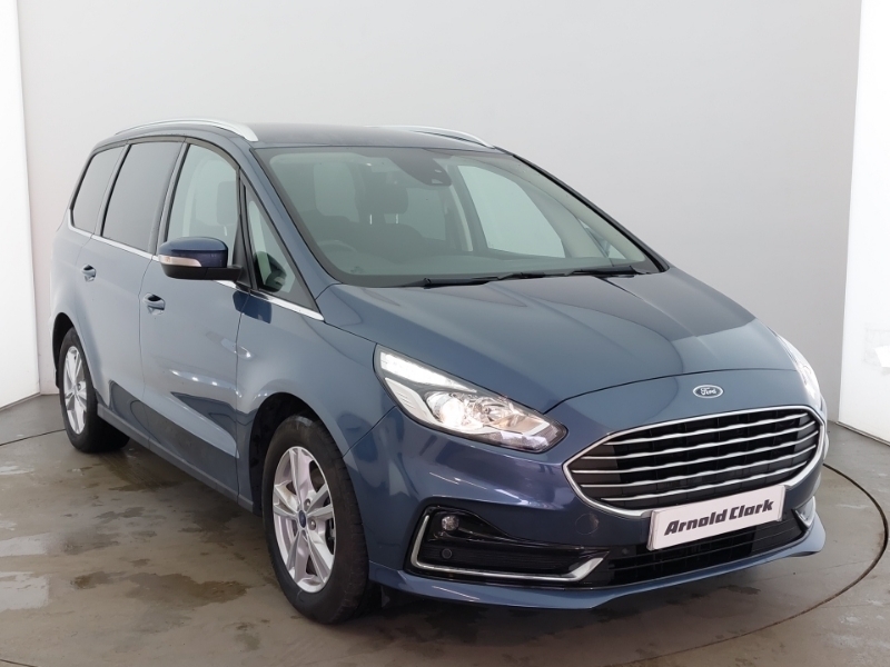 Compare Ford Galaxy Galaxy Titanium Hev Cvt MJ71TUW Blue