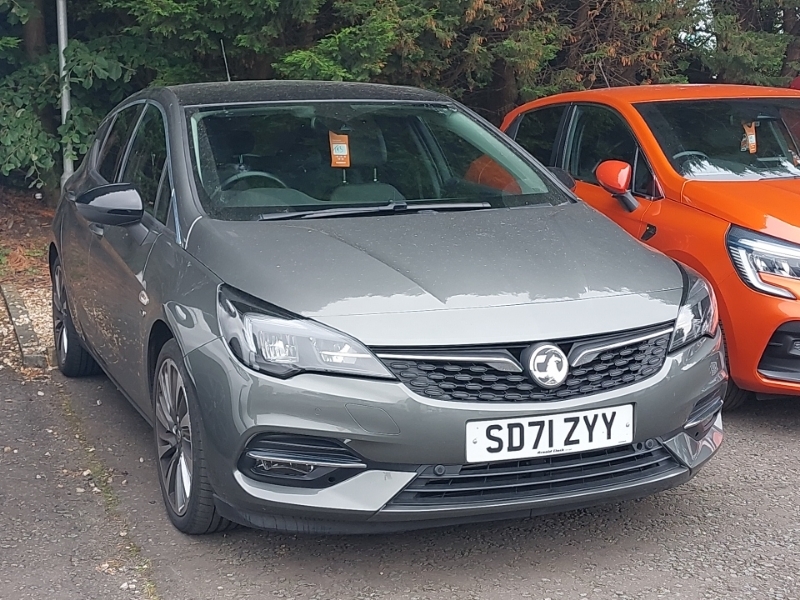Compare Vauxhall Astra 1.2 Turbo 145 Griffin Edition SD71ZYY Grey