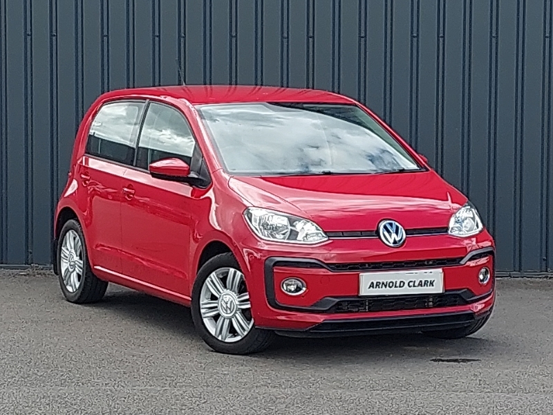 Compare Volkswagen Up 1.0 90Ps High Up SD18ZLN Red
