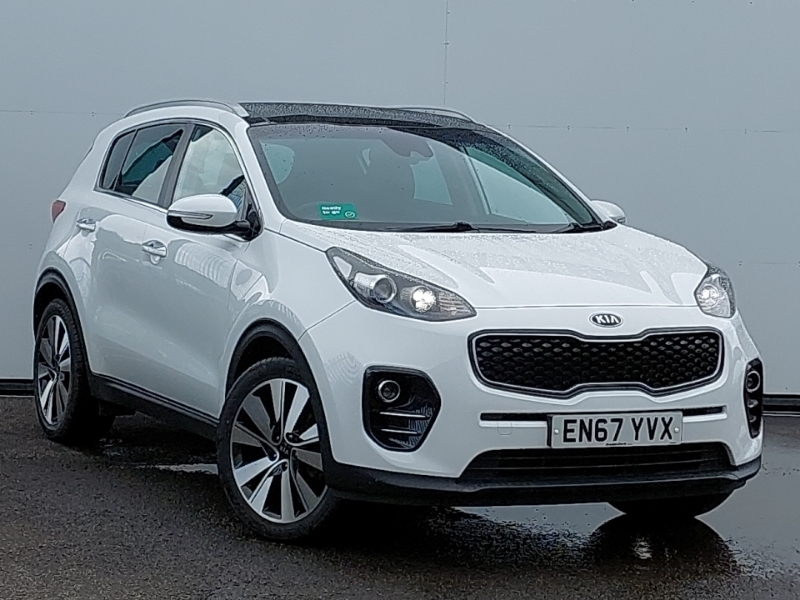 Compare Kia Sportage 1.7 Crdi Isg 3 Dct Panoramic Roof EN67YVX White