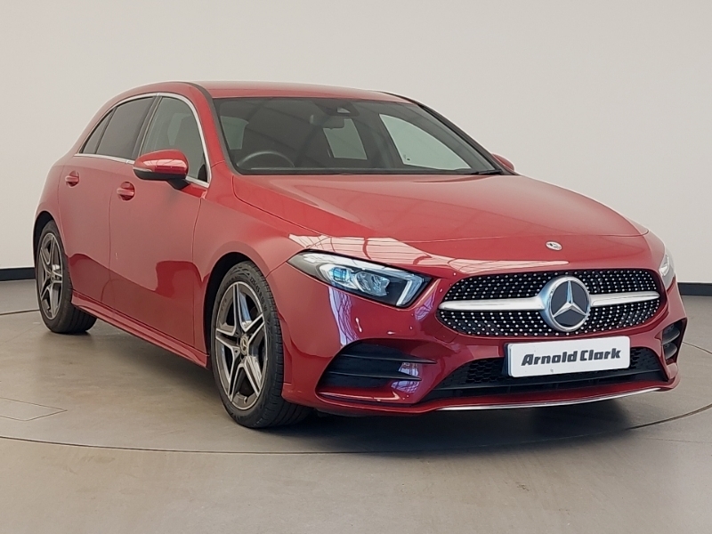 Compare Mercedes-Benz A Class A200 Amg Line YP21TXT Red
