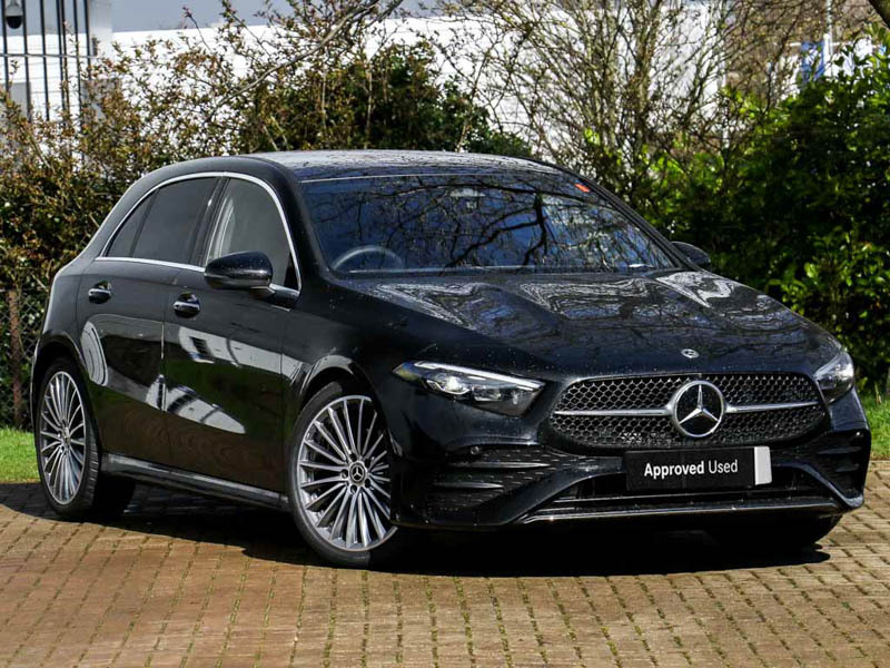 Compare Mercedes-Benz A Class A180 Amg Line Premium Plus KP24ZFC Black