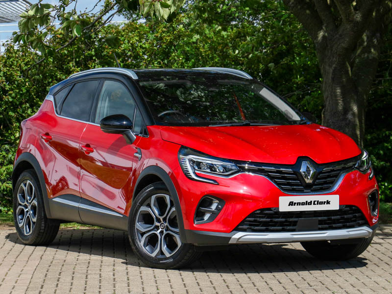 Compare Renault Captur 1.0 Tce 90 Se Edition SW22FZA Red