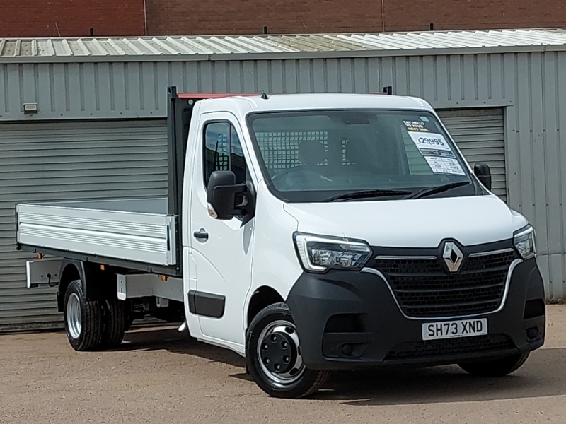 Compare Renault Master Lll35 Energy Twdci 145 Bus Dropside Tail Lift SH73XND White