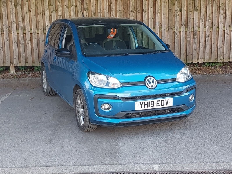 Compare Volkswagen Up 1.0 90Ps High Up Start Stop YH19EDV Blue