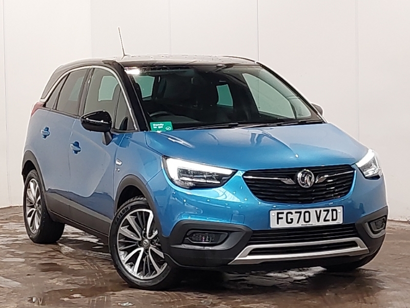Compare Vauxhall Crossland X 1.2 83 Griffin Start Stop FG70VZD Blue