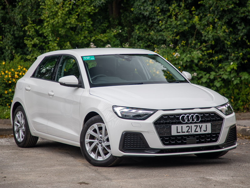 Compare Audi A1 30 Tfsi 110 Sport Tech Pack LL21ZYJ White