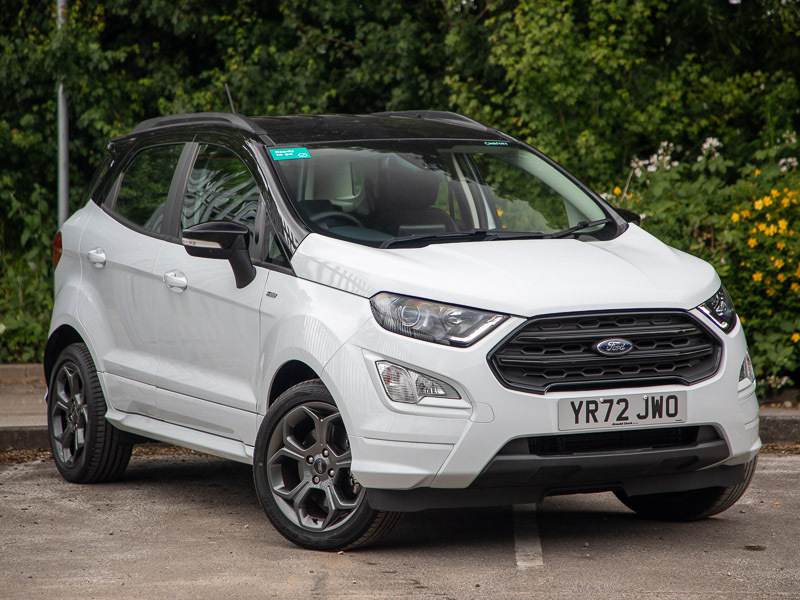 Compare Ford Ecosport 1.0 Ecoboost 125 St-line YR72JWO White