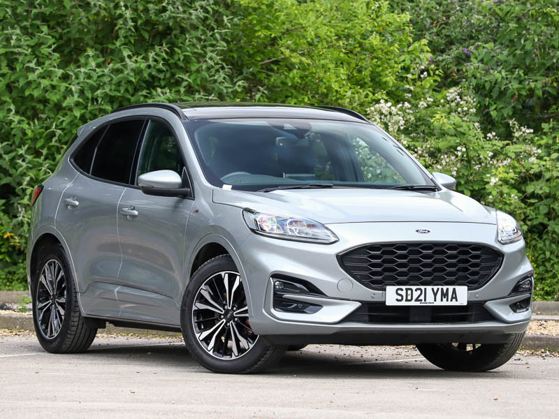 Compare Ford Kuga 2.0 Ecoblue 190 St-line X Edition Awd SD21YMA Silver