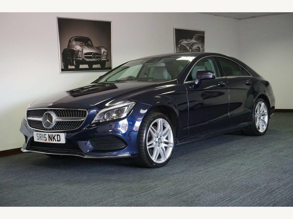 Compare Mercedes-Benz CLS 3.5 Cls400 V6 Amg Line Coupe 7G-tronic Euro 6 S SR15NKD Blue