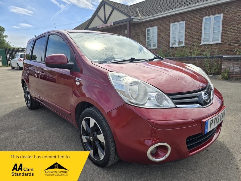 Compare Nissan Note N-tec Plus PY13CWN Red