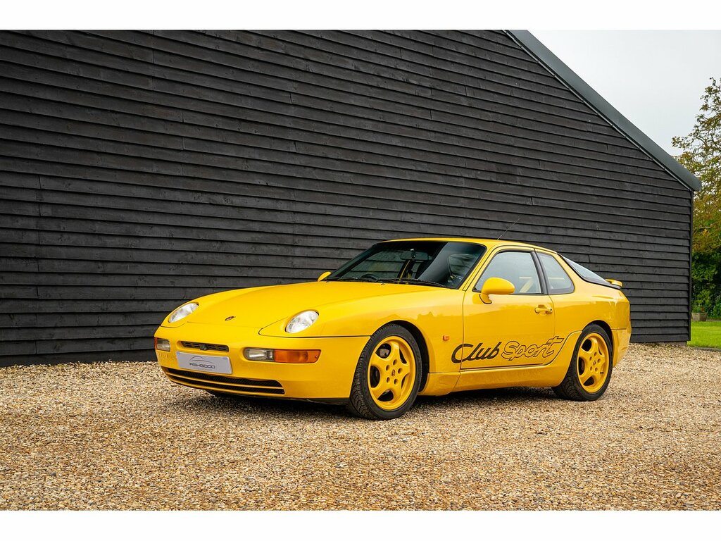 Compare Porsche 968 Clubsport 29 K709UPV Yellow