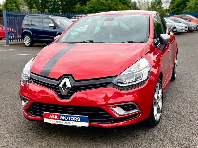 Compare Renault Clio 0.9 Gt Line Tce 89 Bhp 12 Months Mot Flame Red HV68WKH Red