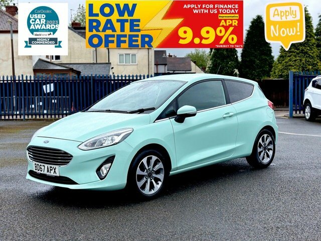 Compare Ford Fiesta 1.0 B And O Play Zetec 99 Bhp B And O Play In-c BD67APX Green