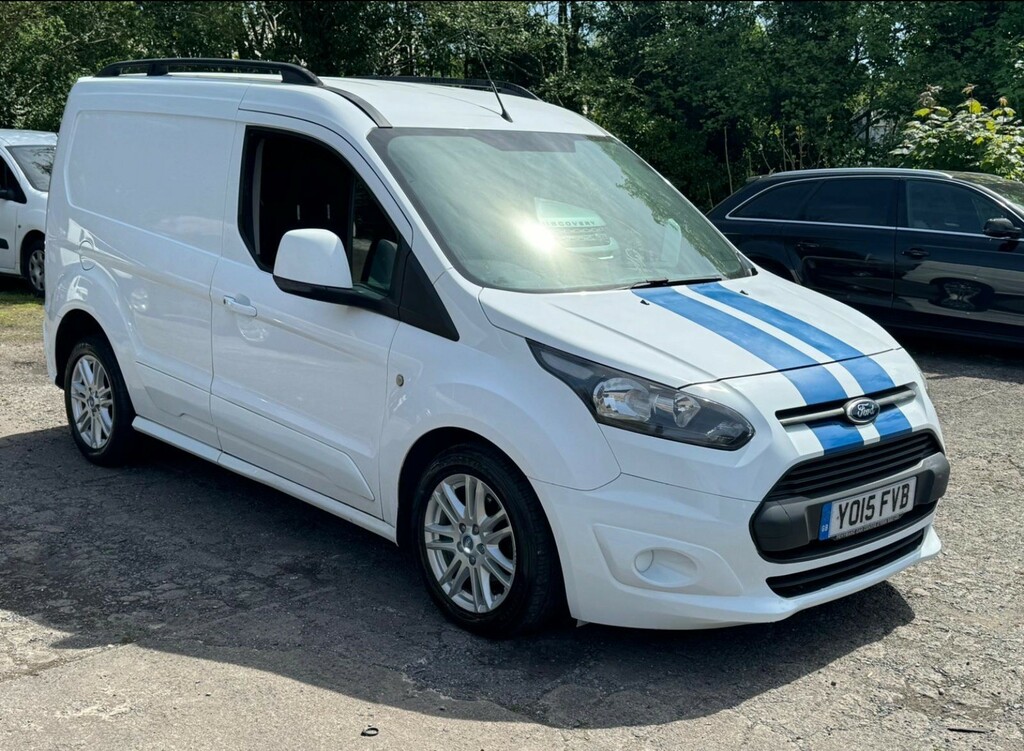 Ford Transit Connect Connect 200 Panel Van 1.6 2 Owner Bluetooth White #1