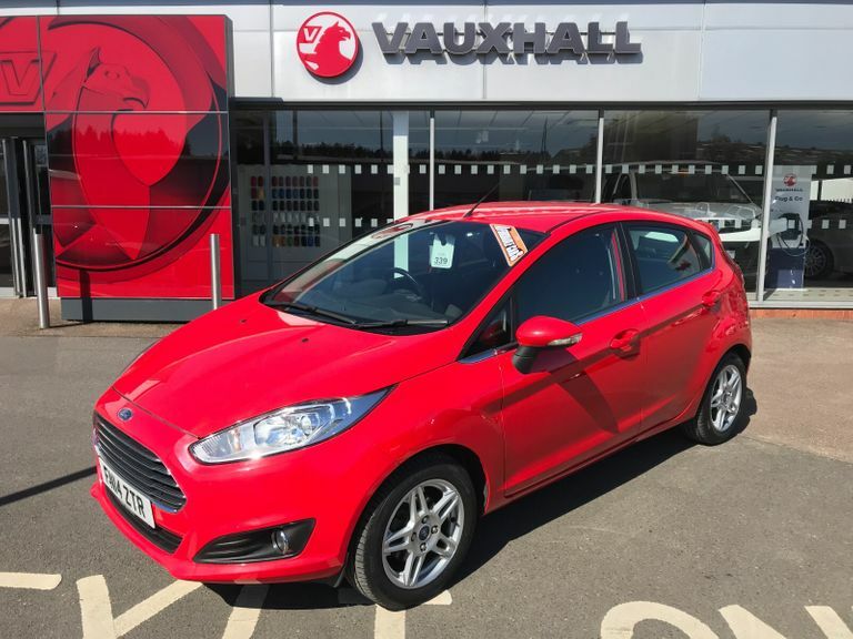Compare Ford Fiesta Zetec 1.0T Ecoboost 100Ps FN14ZTR Red