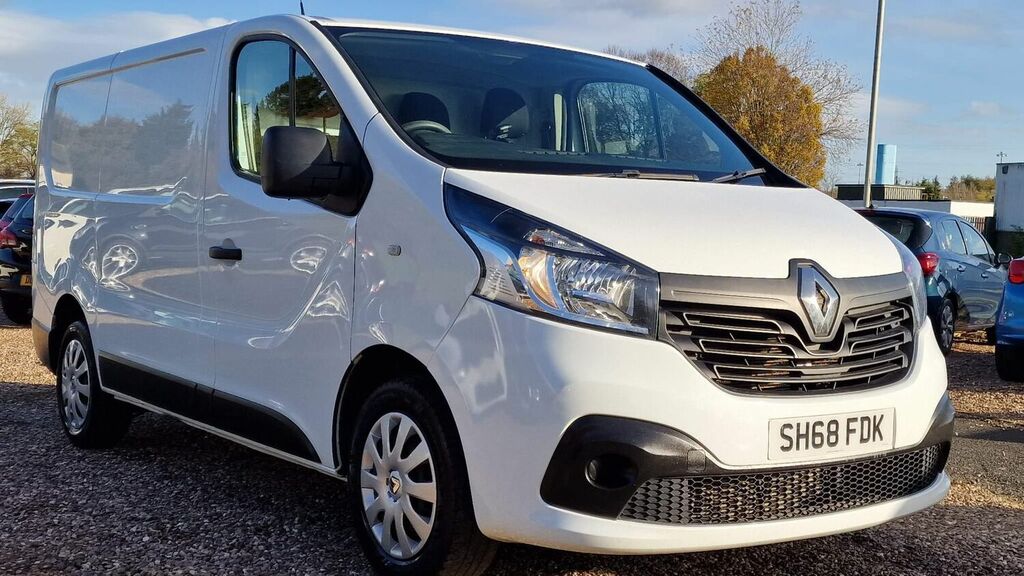 Compare Renault Trafic Panel Van 1.6 Dci 27 Business Swb Standard Roof E SH68FDK White