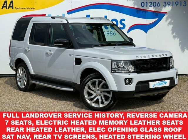 Compare Land Rover Discovery 3.0 Sdv6 Landmark 255 Bhp DF16ZCO White