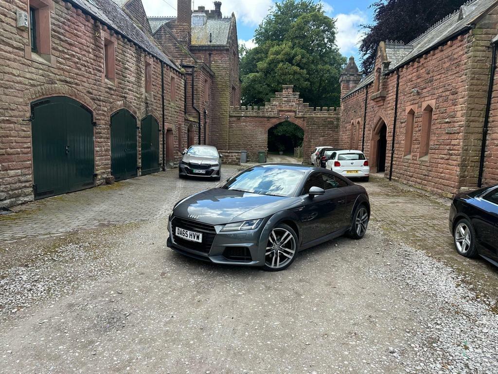 Compare Audi TT 2.0 Tfsi S Line S Tronic Euro 6 Ss DA65HVW Grey