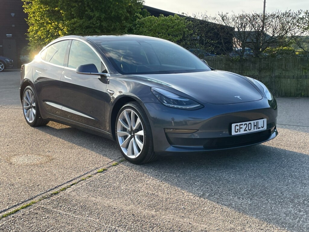 Compare Tesla Model 3 Long Range Awd Vat Qualifying Car GF20HLJ Grey