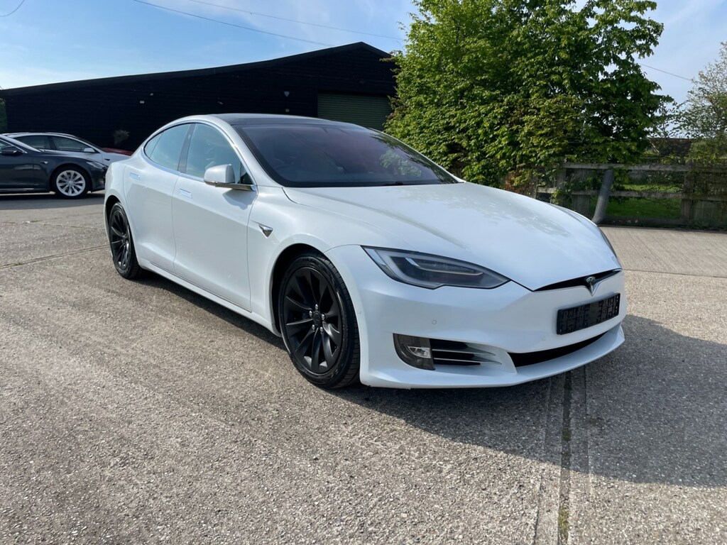 Tesla Model S 241Kw 60Dkwh Dual Motor Free Super Chargi White #1