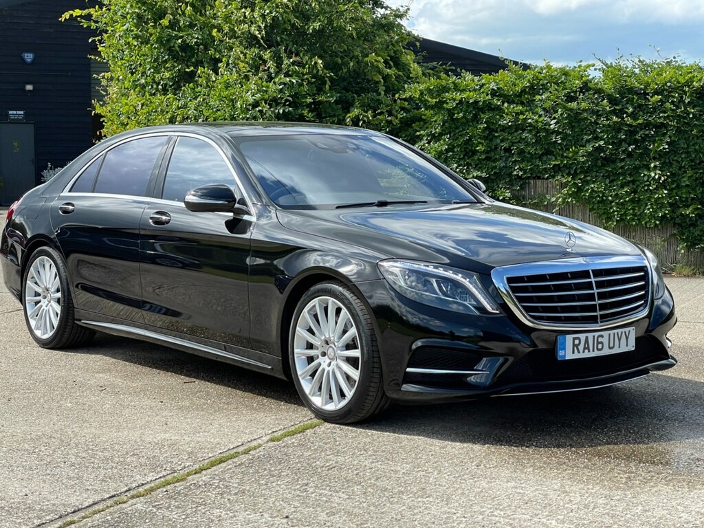 Compare Mercedes-Benz S Class S500l Amg Line 9G-tronic Executive RA16UYY Black