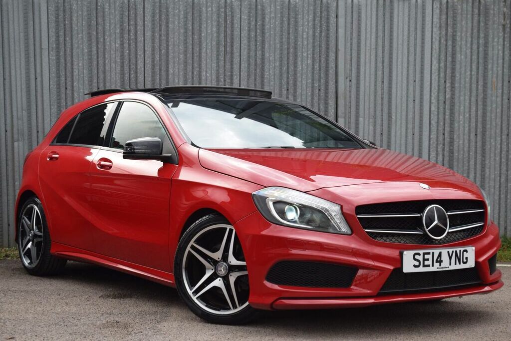Compare Mercedes-Benz A Class 1.5 A180 Cdi Amg Sport Euro 5 Ss 2014 SE14YNG Red