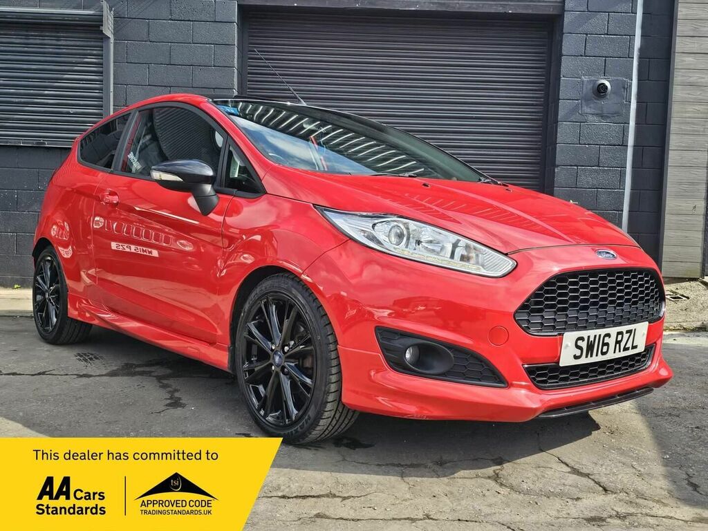 Compare Ford Fiesta Zetec S Red Edition SW16RZL Red