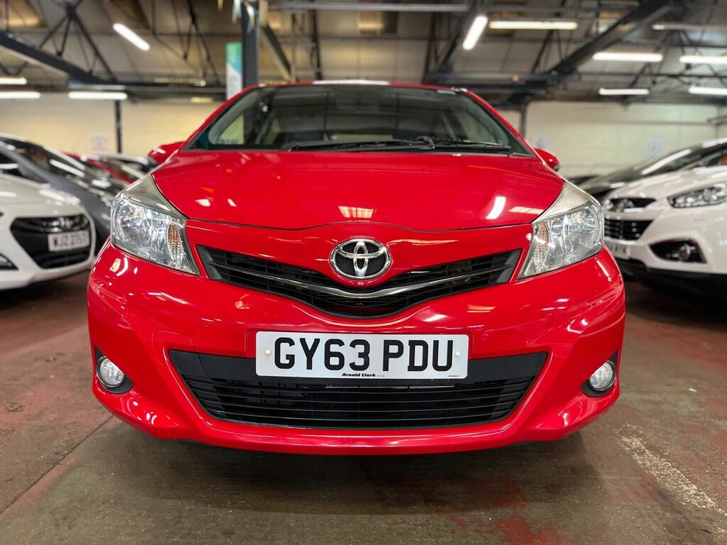 Compare Toyota Yaris Hatchback GY63PDU Red