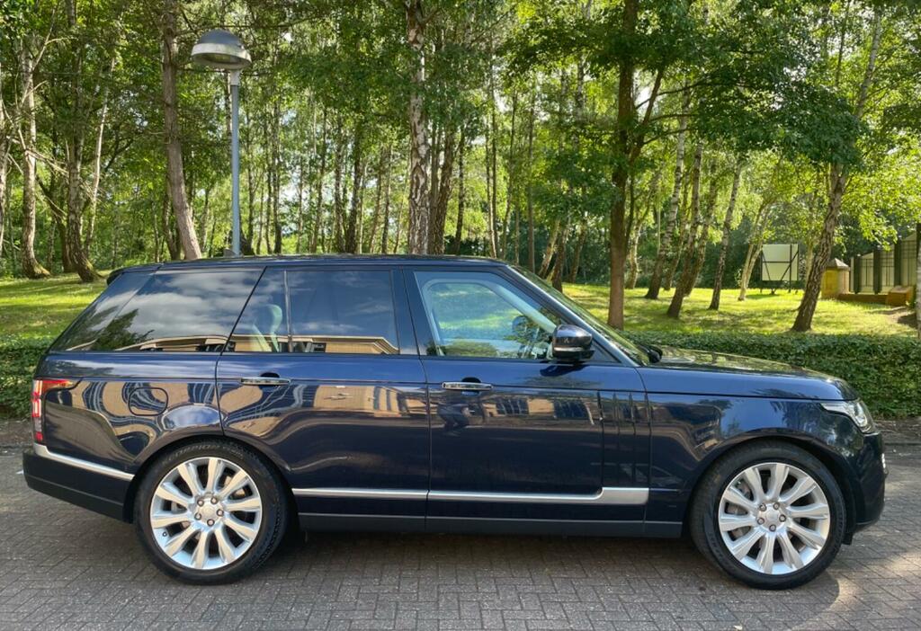 Compare Land Rover Range Rover Sdv8 Autobiography YW16WEO Blue
