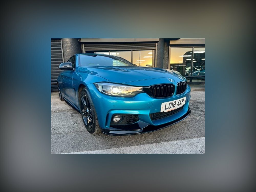 Compare BMW 4 Series M Sport LO18XAP Blue