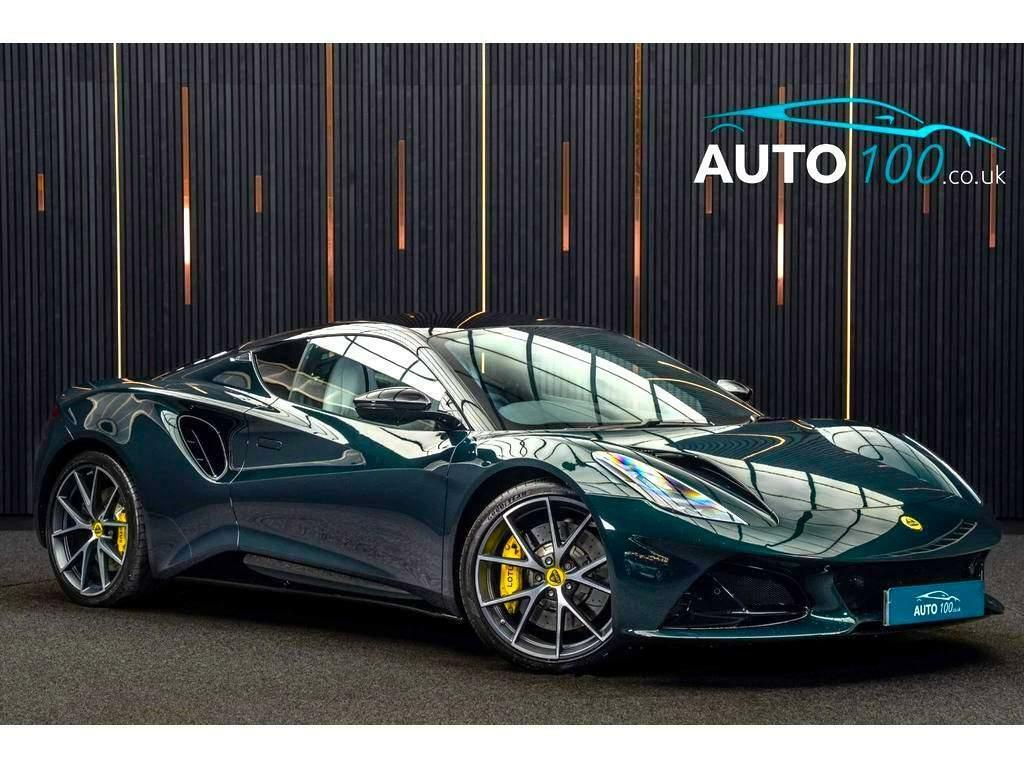 Compare Lotus Emira 3.5 V6 First Edition Euro 6 AO73HBA Green