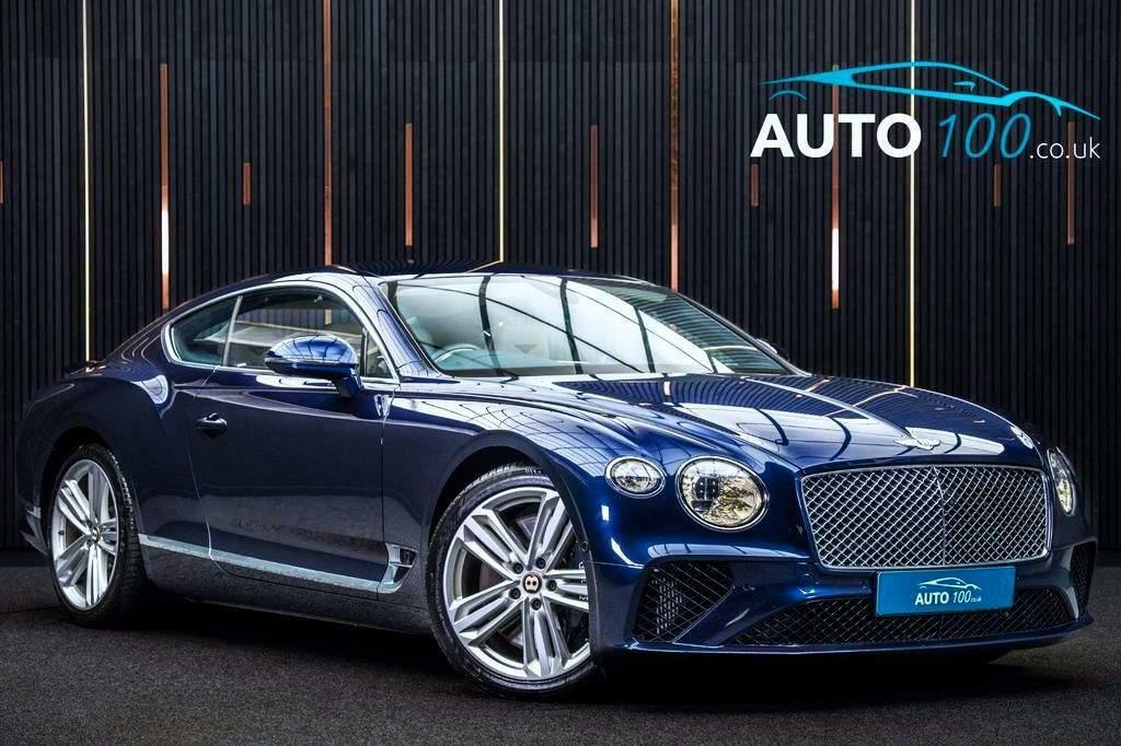 Compare Bentley Continental 6.0 W12 Gt 4Wd Euro 6 EX19YKZ Blue