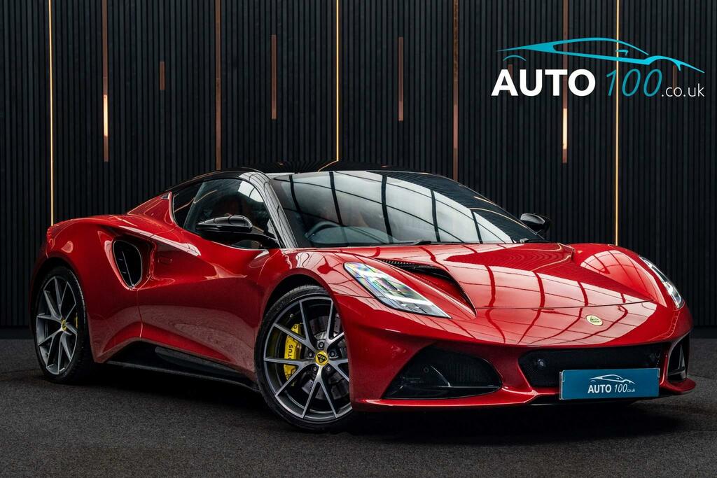 Compare Lotus Emira 3.5 V6 First Edition Euro 6 AO73HCD Red