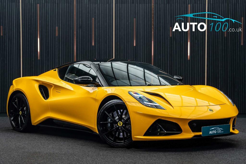 Compare Lotus Emira 3.5 V6 First Edition Euro 6 BD23WCZ Yellow