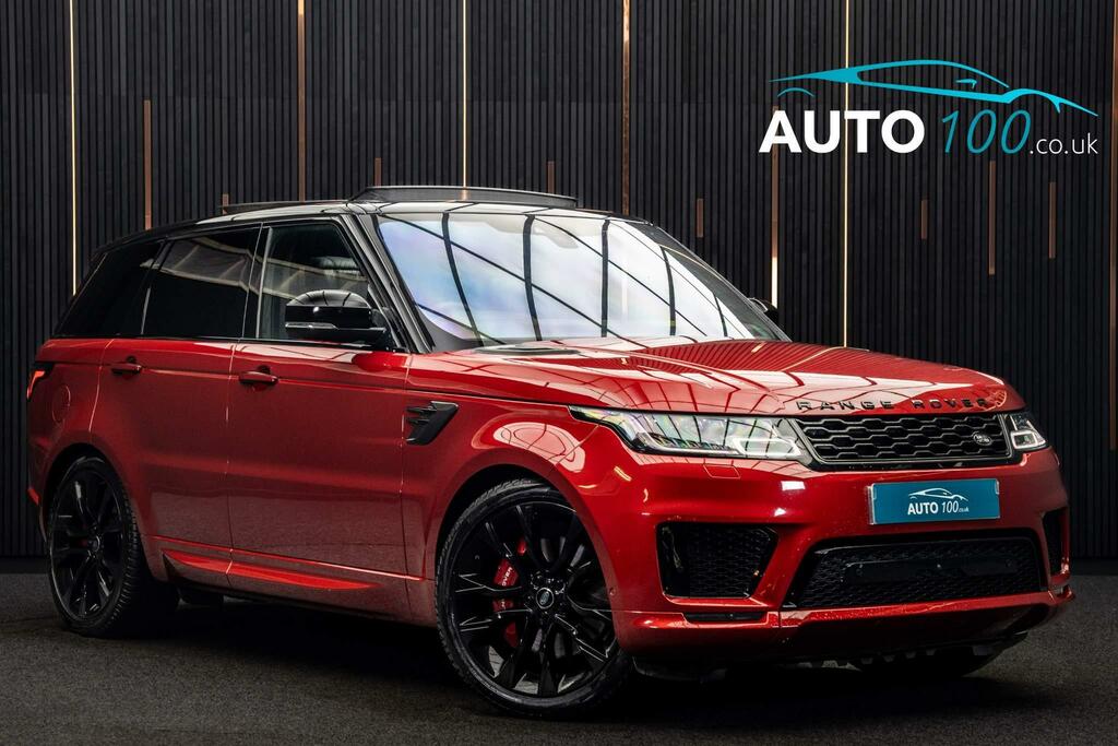 Compare Land Rover Range Rover Sport 3.0 P400 Mhev Hst 4Wd Euro 6 Ss EJ21RYG Red