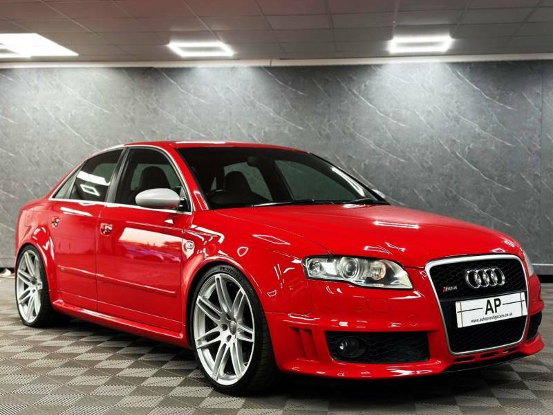 Audi RS4 Saloon Red #1