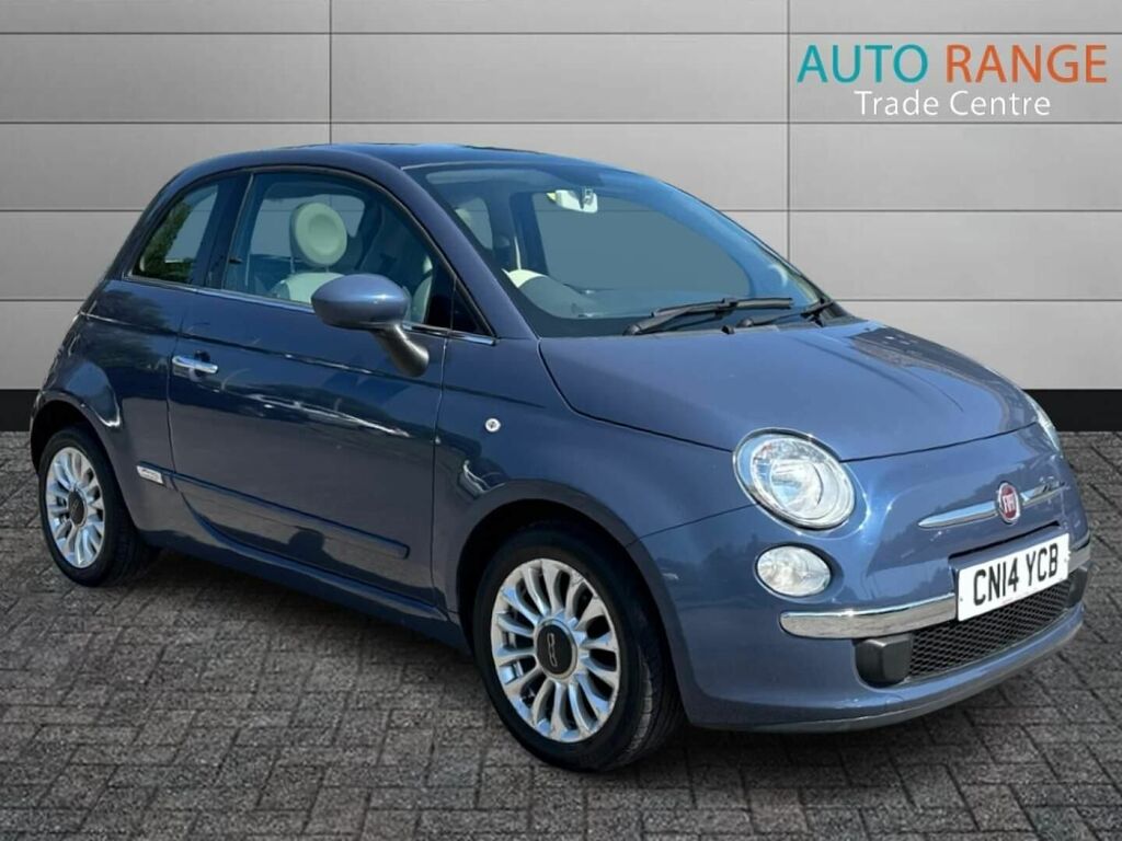 Compare Fiat 500 Hatchback 1.2 Lounge Euro 6 Ss 201414 CN14YCB Blue